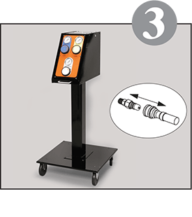 Quick Knockout System for Knockout bar on Injection Molding Ejector - Hydraulic Power Image