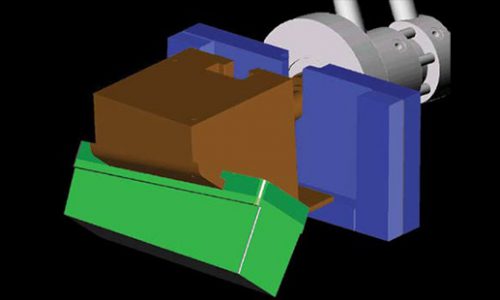 3D mold slide preloading with hydraulic  locking cylinder core pull system from PFA