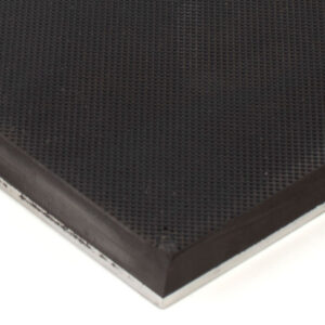 Knurled Rubber on Steel 6x12 Gripper Pads