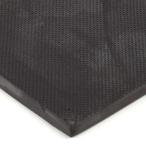 6” x 12” PFA Gripper Pad: Knurled Rubber Pad (Elastomer Only – 1/4″ thick)