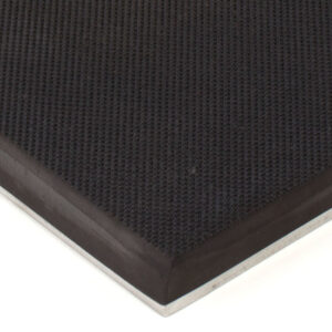 Pebbled Rubber on  Steel 6x12 Gripper Pads