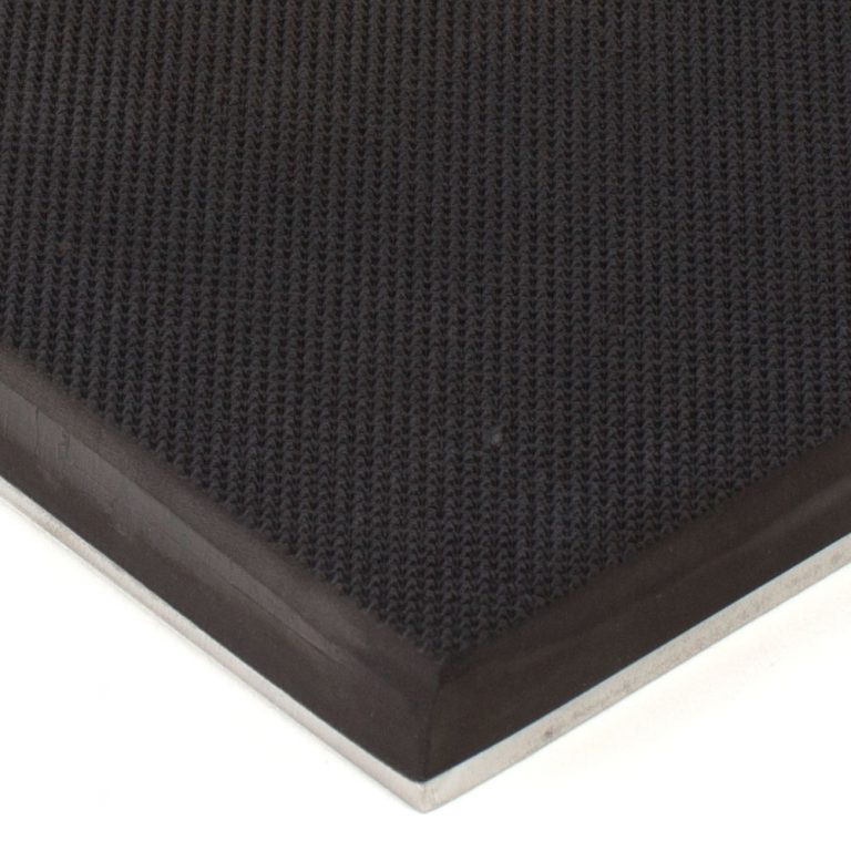 6” x 12” PFA Gripper Pad Pebbled 60 Durometer NBR Rubber Pad with