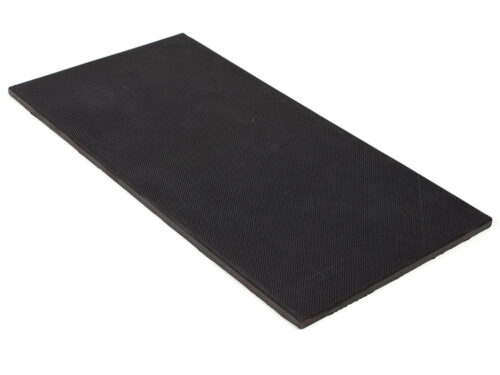 6” x 12” PFA Nitrile Rubber (NBR  Buna-N)  Gripper Pad Pebbled  (Elastomer Only 1/4″ thick)