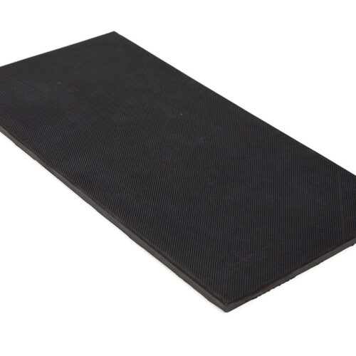 6” x 12” PFA Nitrile Rubber (NBR  Buna-N)  Gripper Pad Pebbled  (Elastomer Only 1/4″ thick)