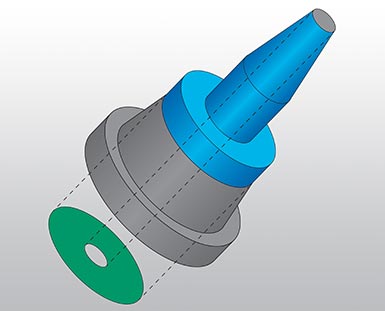 Cylinder with Projected Area