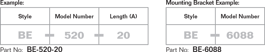 Lift Off Extension and Mounting Bracket Example