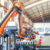 Industrial robot in smart warehouse system for manufacture factory