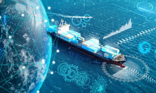 Global Logistics international delivery concept
